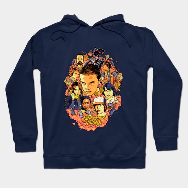 Stranger Things Hoodie by rjartworks